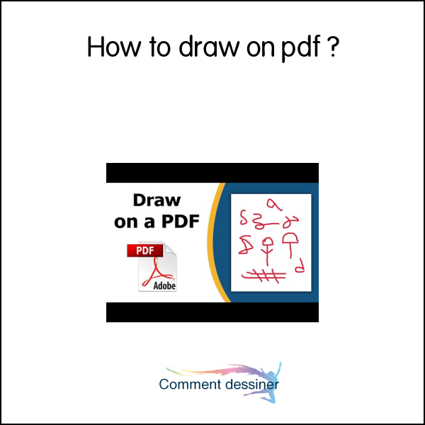 How to draw on pdf